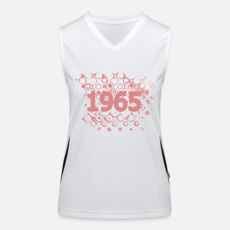 1965 Funktionelles Kontrast-Tank Top für Frauen