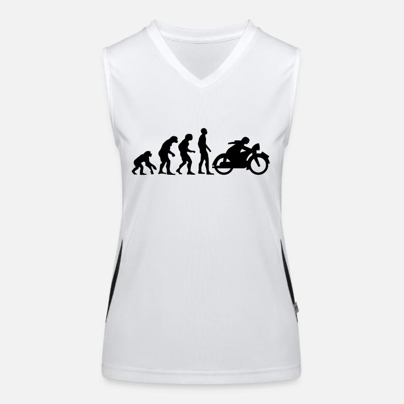 motor evolutio 1 Funktionelles Kontrast-Tank Top für Frauen