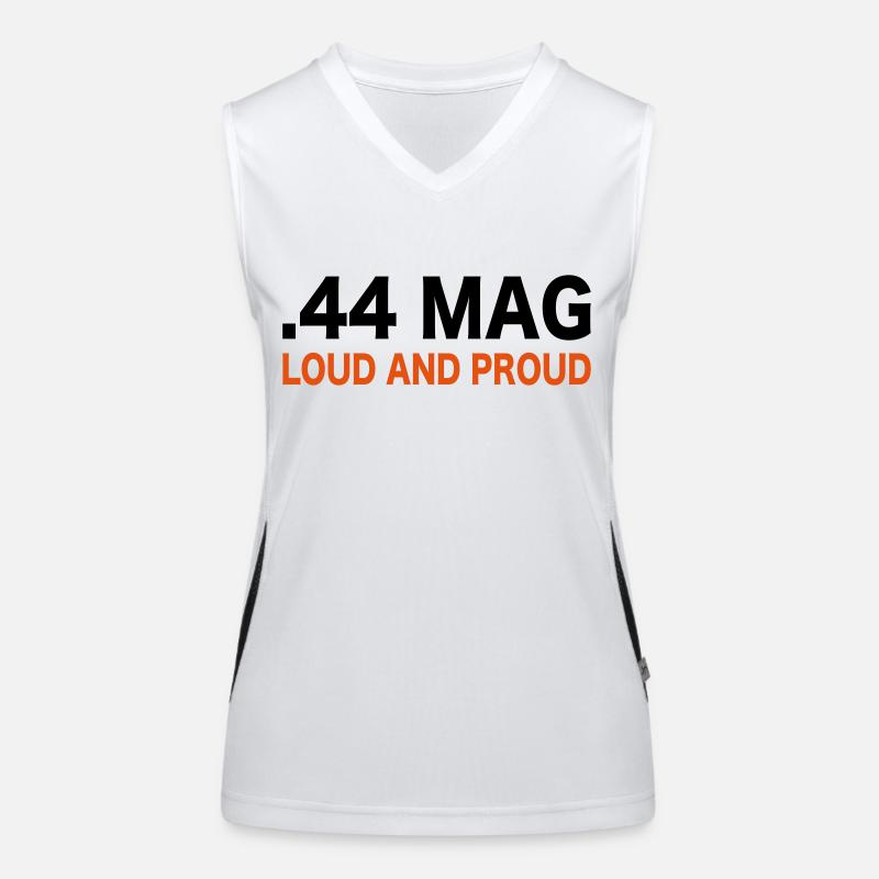44 magnum Débardeur respirant contrasté Femme