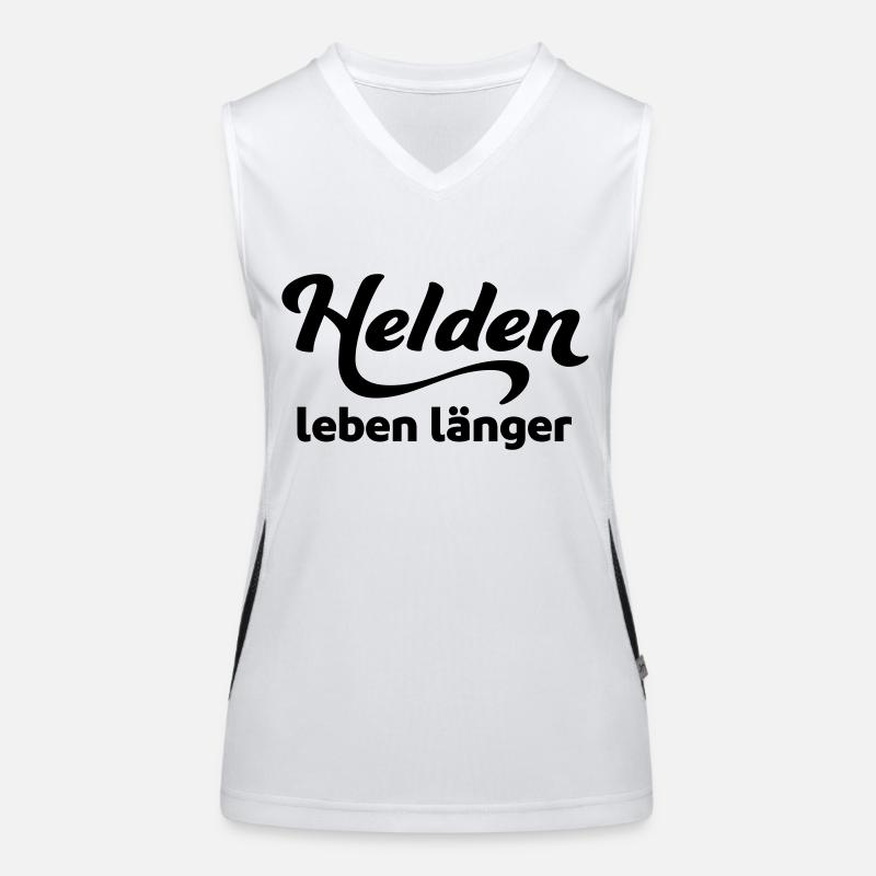 helden Funktionelles Kontrast-Tank Top für Frauen