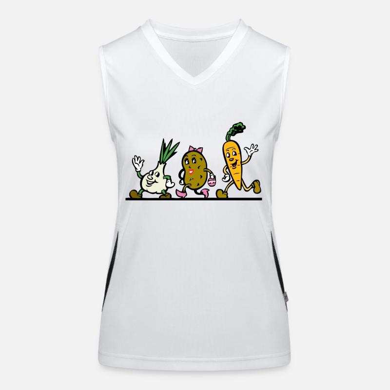 vegetables Women's Functional Contrast Tank Top