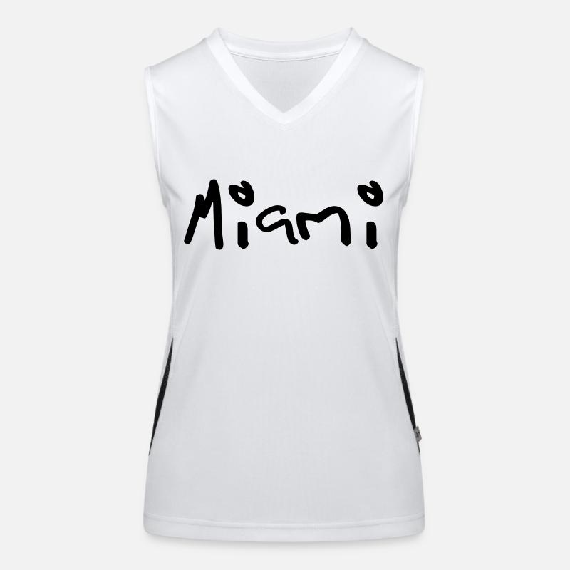 miami Débardeur respirant contrasté Femme