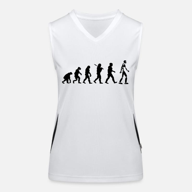 Roboter-Entwicklung Funktionelles Kontrast-Tank Top für Frauen