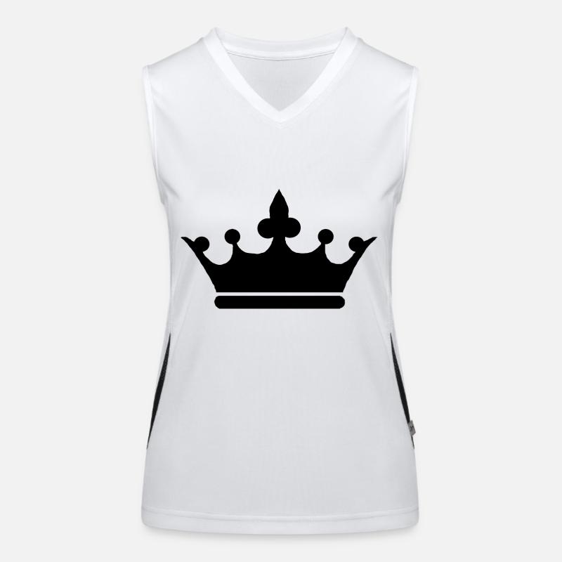 Crown design Women's Functional Contrast Tank Top