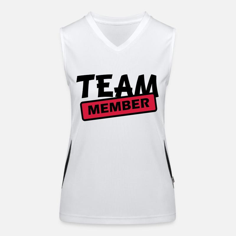 membre de l'équipe Débardeur respirant contrasté Femme