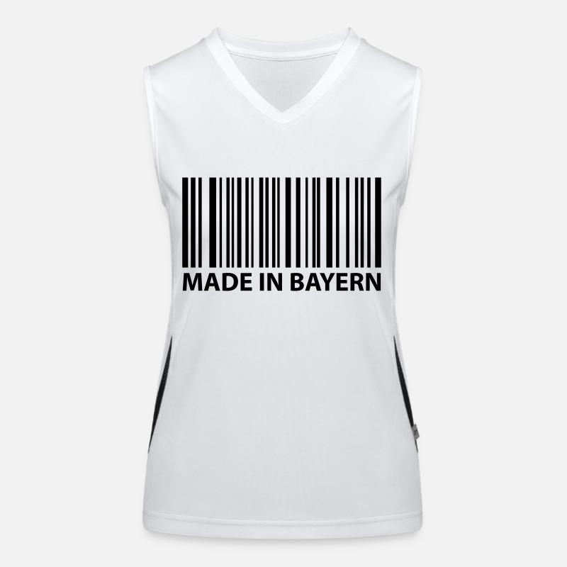 made in bayern Women's Functional Contrast Tank Top