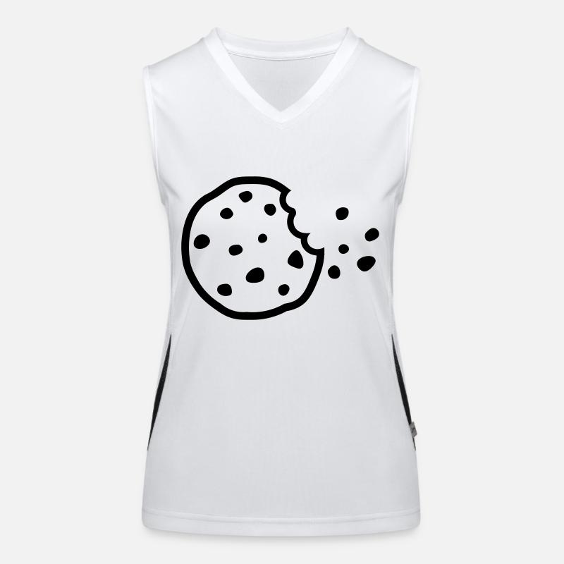 Keks Funktionelles Kontrast-Tank Top für Frauen