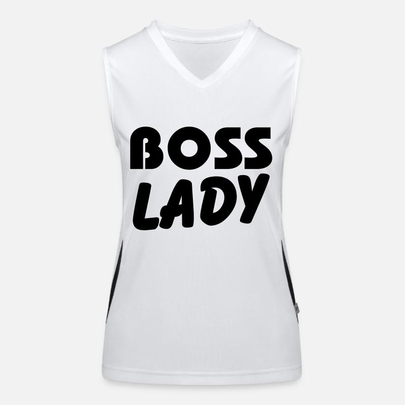 Boss Lady Débardeur respirant contrasté Femme