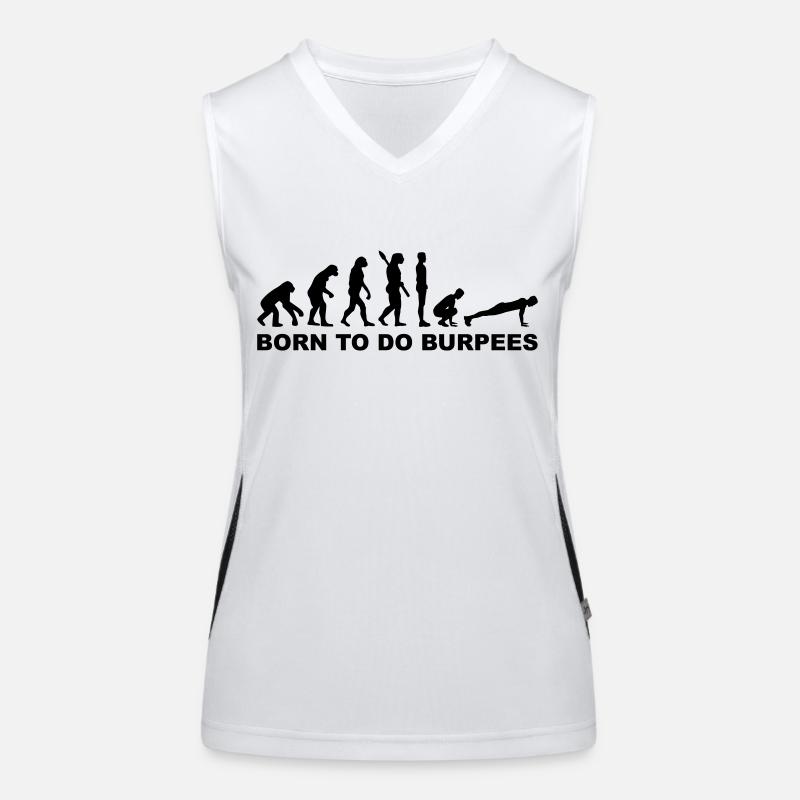Evolution Burpees Women's Functional Contrast Tank Top