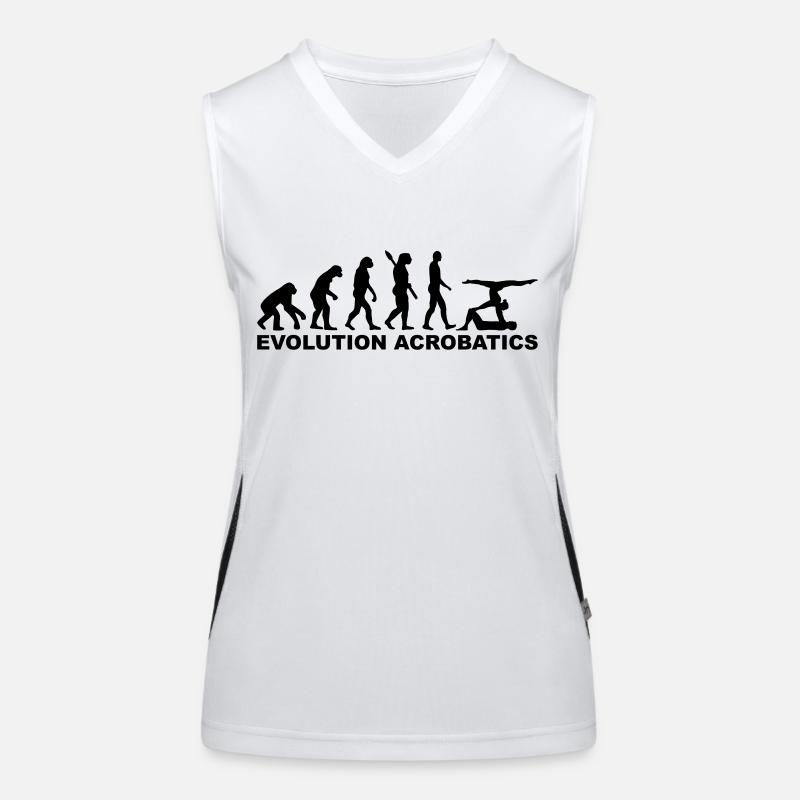 Akrobatik Funktionelles Kontrast-Tank Top für Frauen