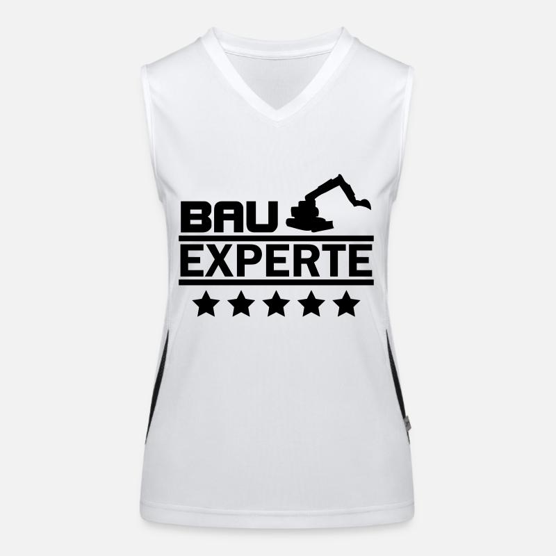 bau experte Funktionelles Kontrast-Tank Top für Frauen