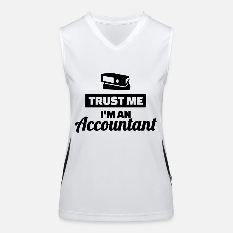 Buchhalter Funktionelles Kontrast-Tank Top für Frauen