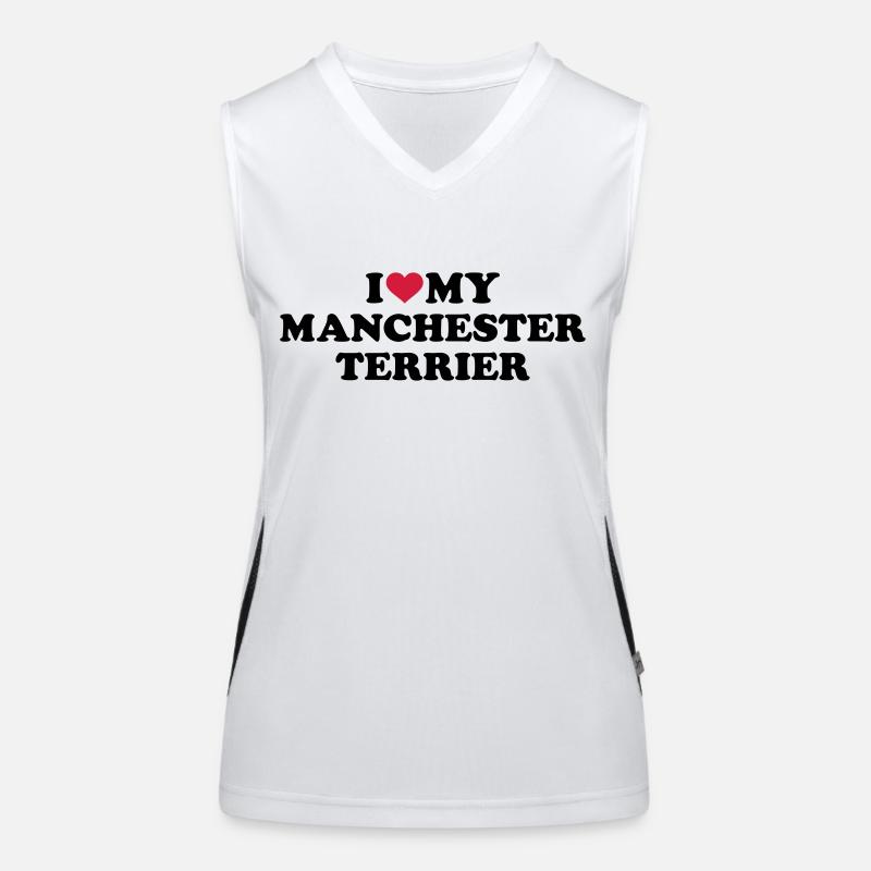 Manchester Terrier Débardeur respirant contrasté Femme