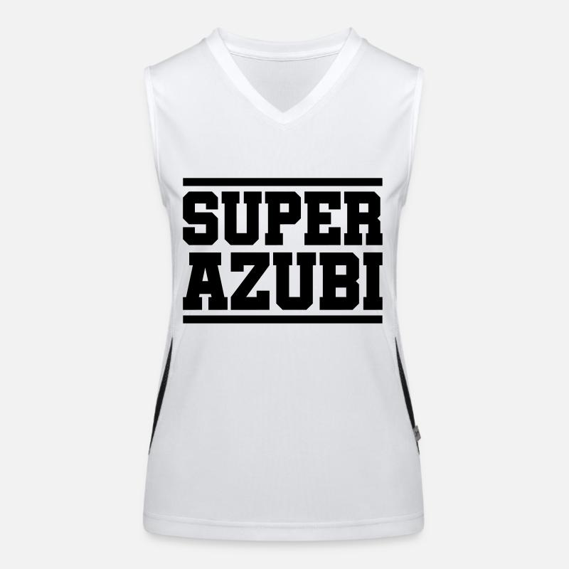 super azubi Funktionelles Kontrast-Tank Top für Frauen