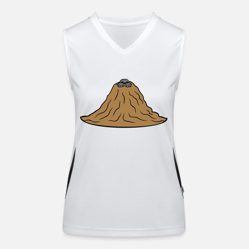 Mole Hill Mountain Women's Functional Contrast Tank Top