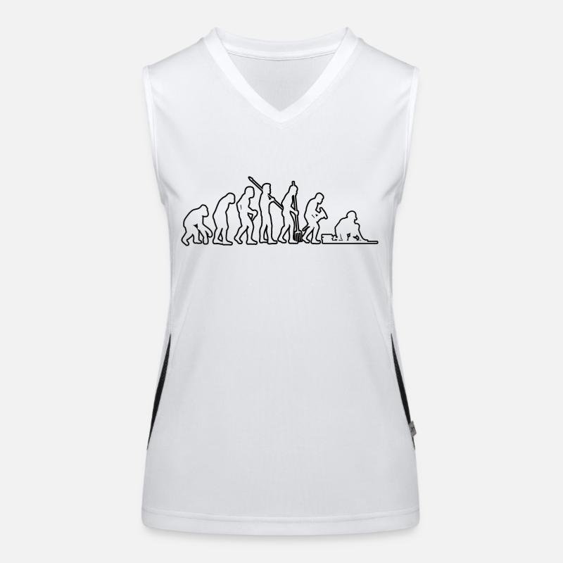 Bodenleger Teppichleger Parkettleger Fußbodenleger Funktionelles Kontrast-Tank Top für Frauen