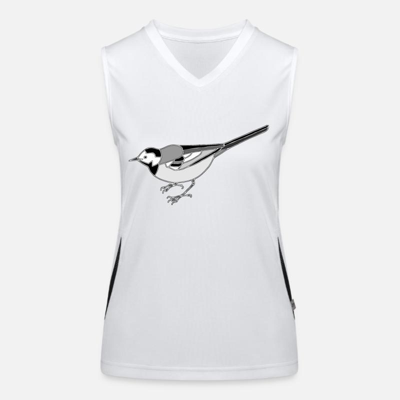 Vogel Funktionelles Kontrast-Tank Top für Frauen
