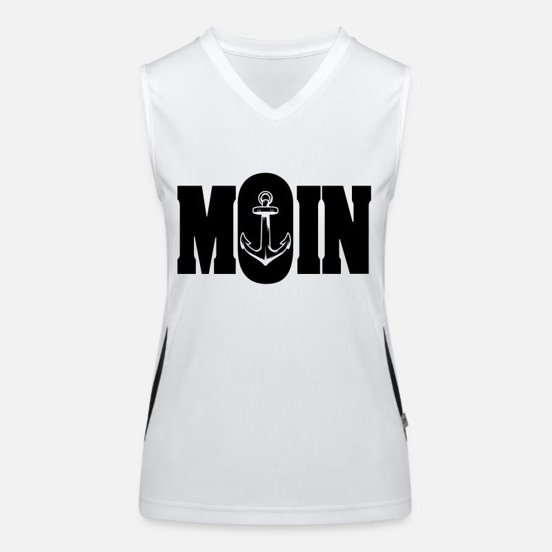 moin 3 Funktionelles Kontrast-Tank Top für Frauen