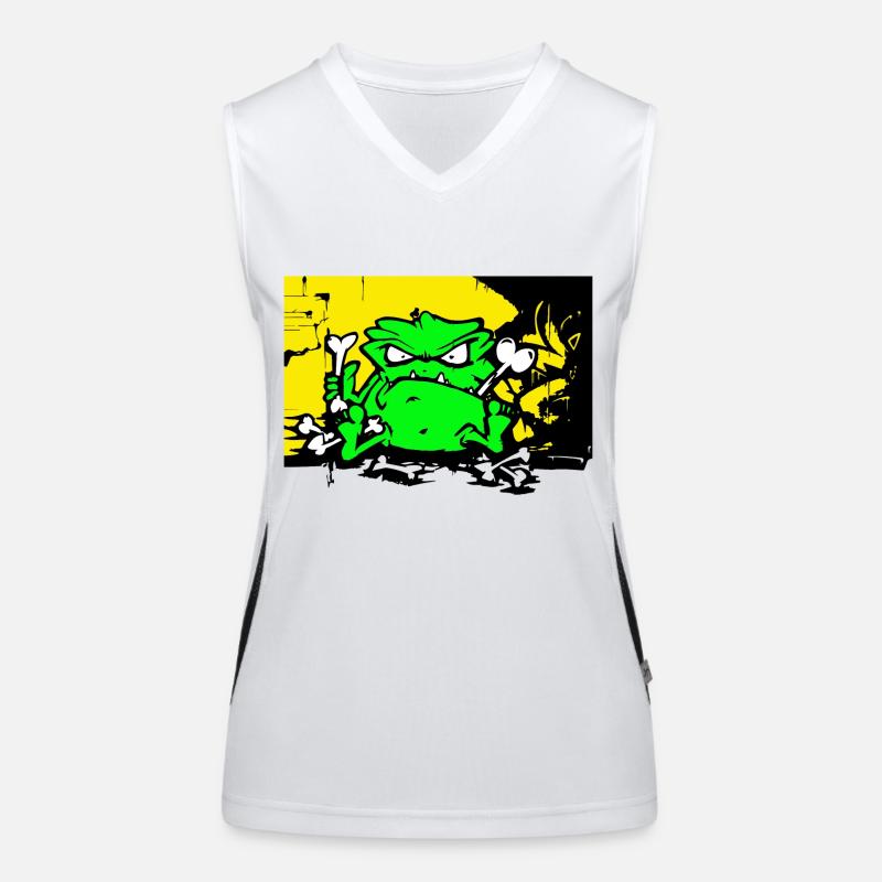 Strassen Monster Funktionelles Kontrast-Tank Top für Frauen