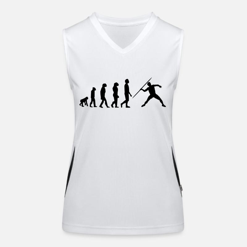 javelot évolution Débardeur respirant contrasté Femme