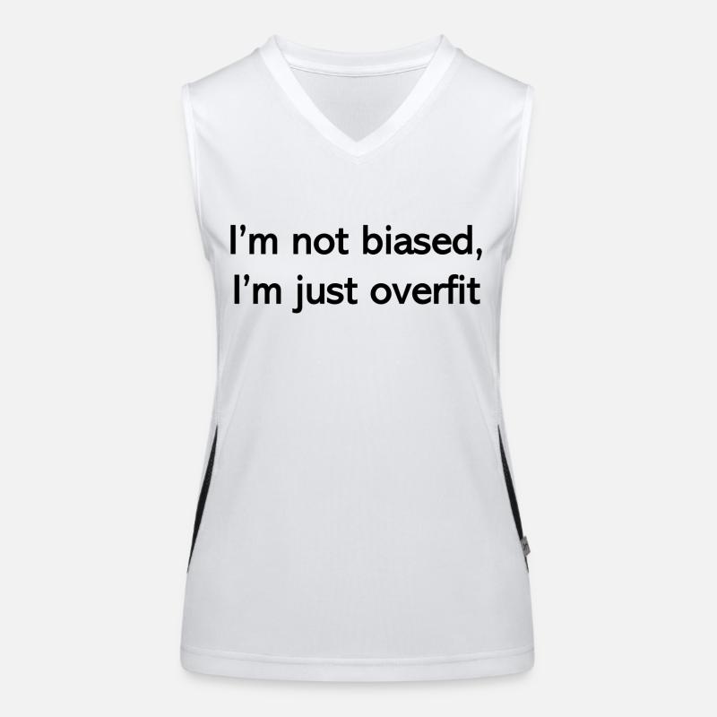 Je ne suis pas partial, je suis juste trop en forme Débardeur respirant contrasté Femme