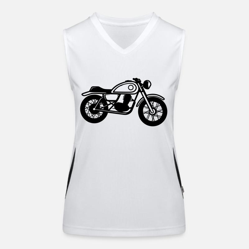 moto Débardeur respirant contrasté Femme