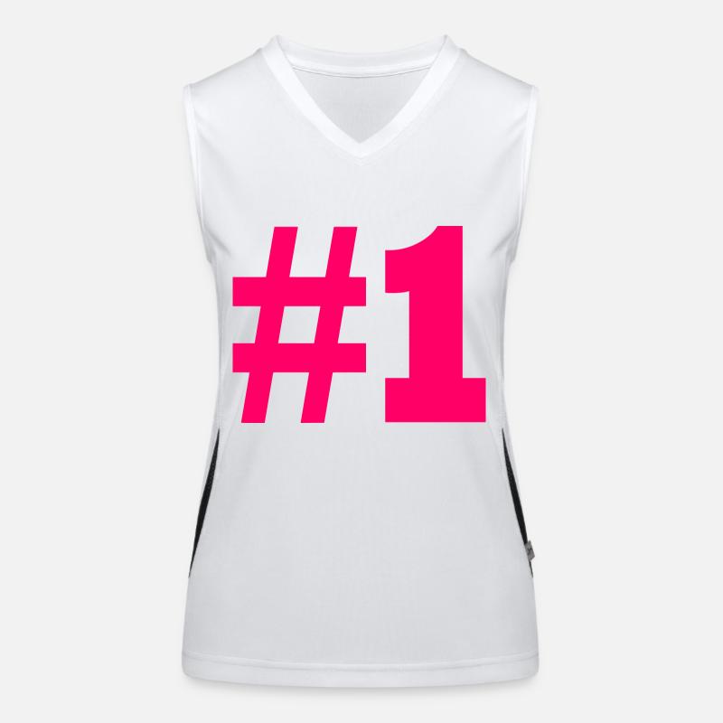 #1 Funktionelles Kontrast-Tank Top für Frauen