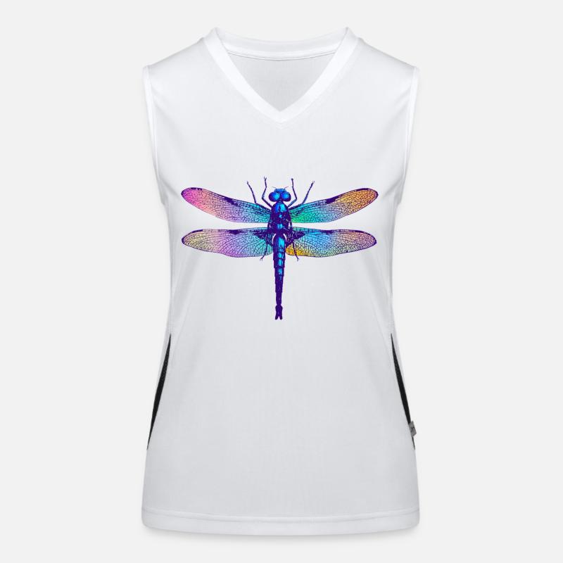 Dragonfly Women's Functional Contrast Tank Top