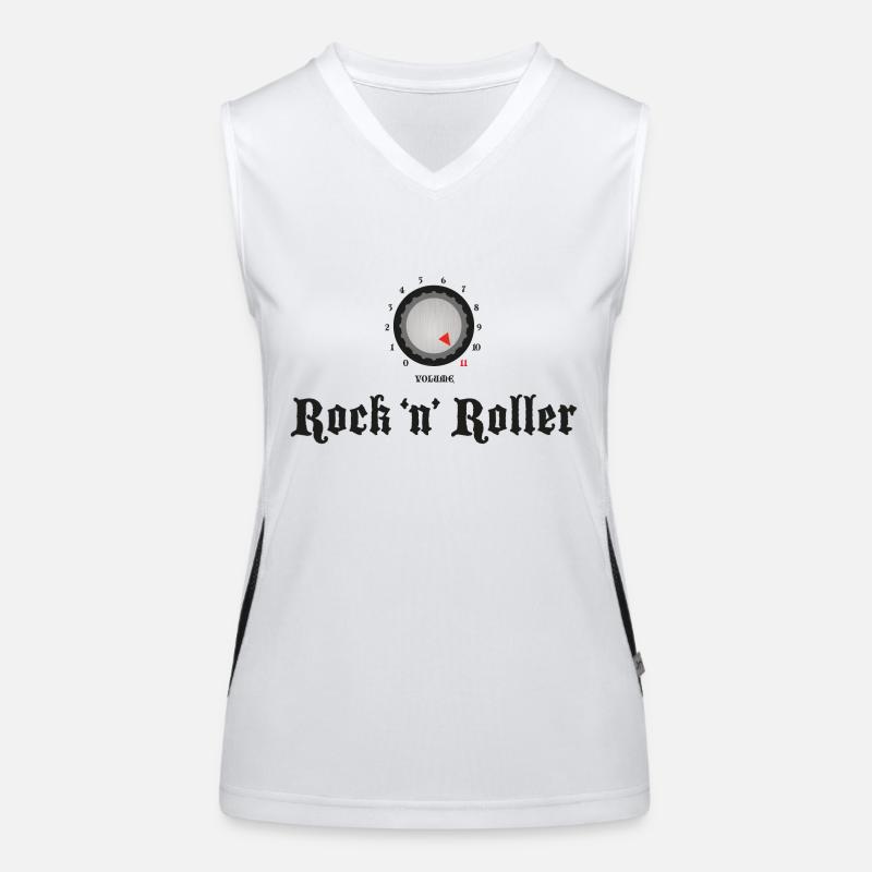 Augmentez-le à 11! Débardeur respirant contrasté Femme