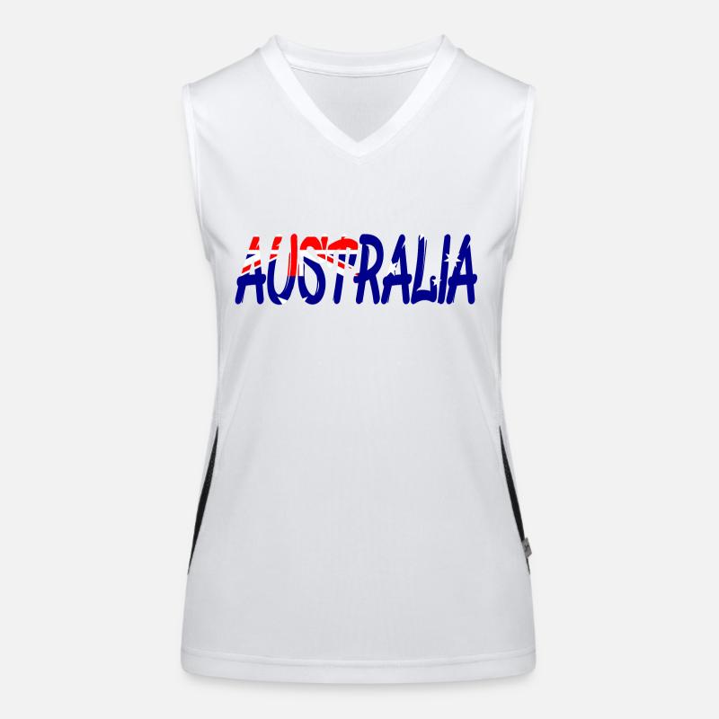 Australien Australia Sidney Cairns Darwin Funktionelles Kontrast-Tank Top für Frauen