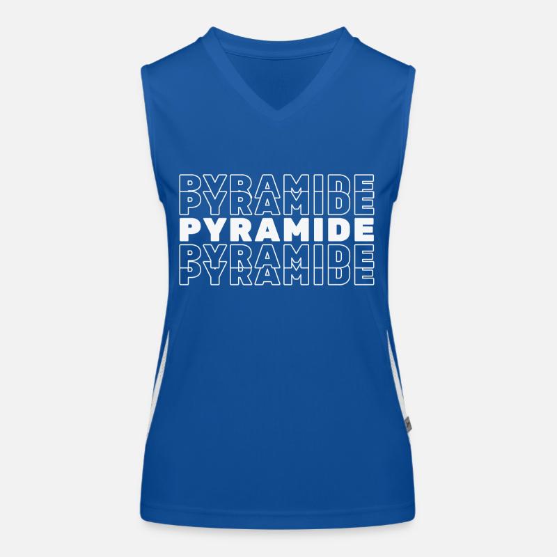 Pyramide Débardeur respirant contrasté Femme