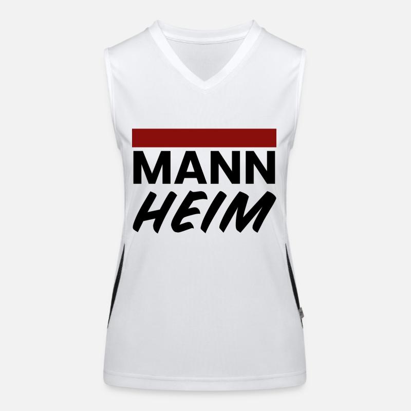 Mannheim Monnem Funktionelles Kontrast-Tank Top für Frauen