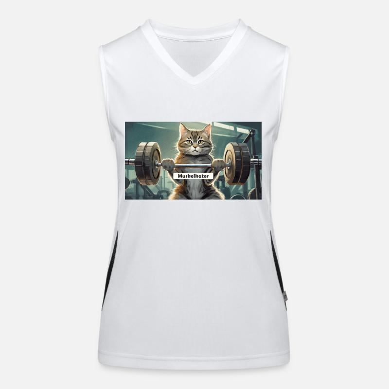 Pun ambiguous german expression - Muskelkater Women's Functional Contrast Tank Top