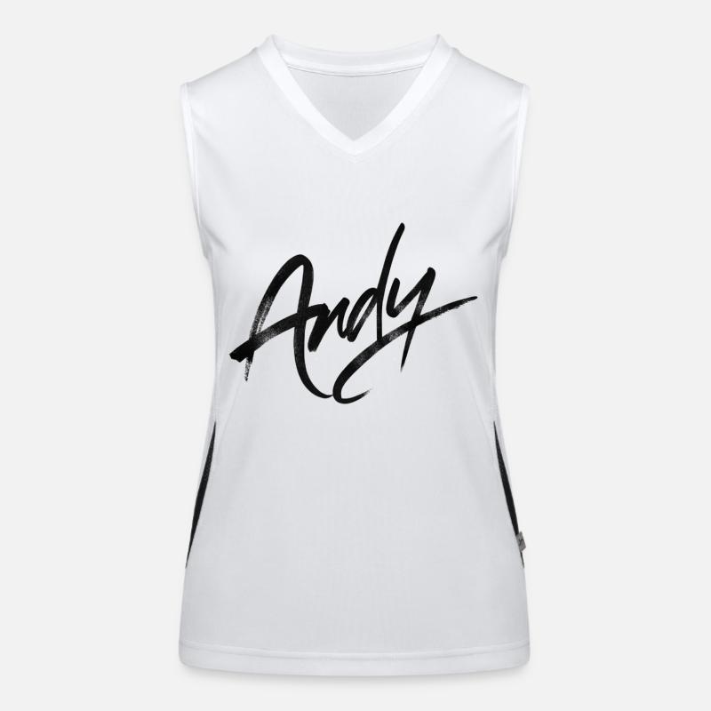 ANDY TATTOO Funktionelles Kontrast-Tank Top für Frauen