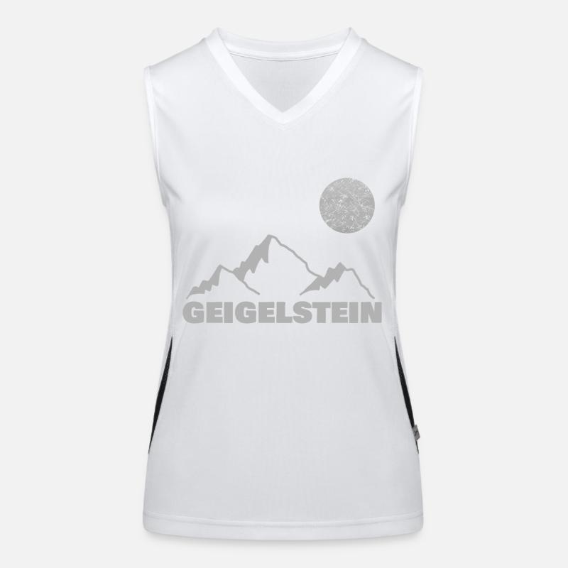 Klettern geigelstein Funktionelles Kontrast-Tank Top für Frauen
