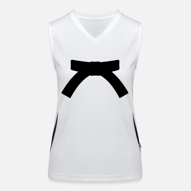 belt Women's Functional Contrast Tank Top