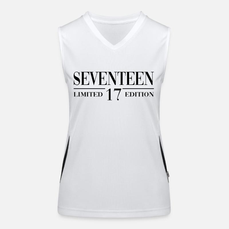 17th Birthday Gift Idea Women's Functional Contrast Tank Top