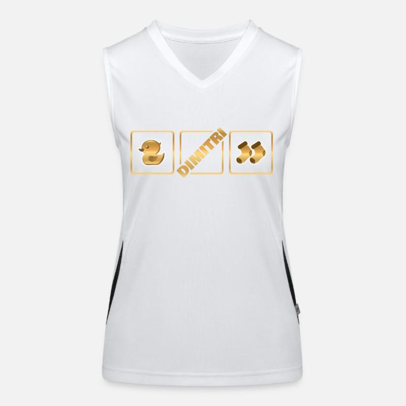 Naissance de Dimitri Débardeur respirant contrasté Femme