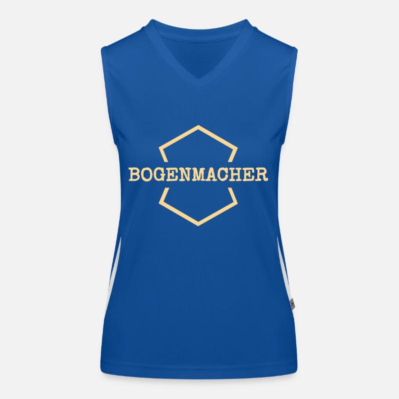 Work Bow Maker Women's Functional Contrast Tank Top