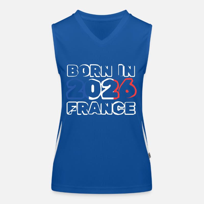 Geboren 2026 Funktionelles Kontrast-Tank Top für Frauen