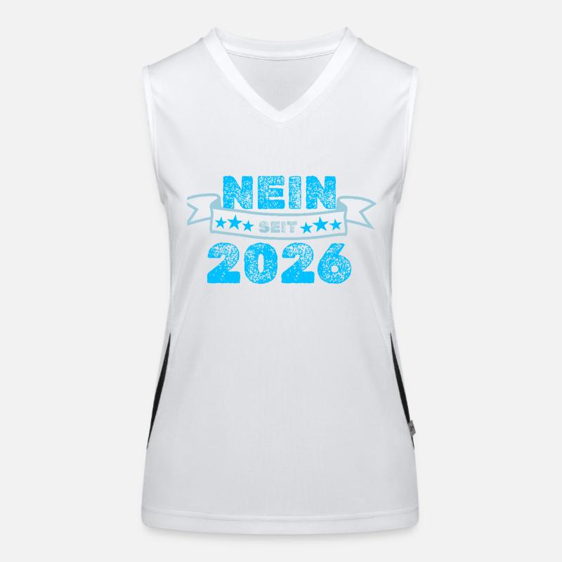 Dagegen 2026 Funktionelles Kontrast-Tank Top für Frauen