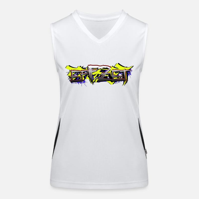 efFZet RAPpresent LoGo Funktionelles Kontrast-Tank Top für Frauen