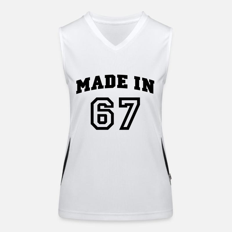 mp_madein67a Women's Functional Contrast Tank Top
