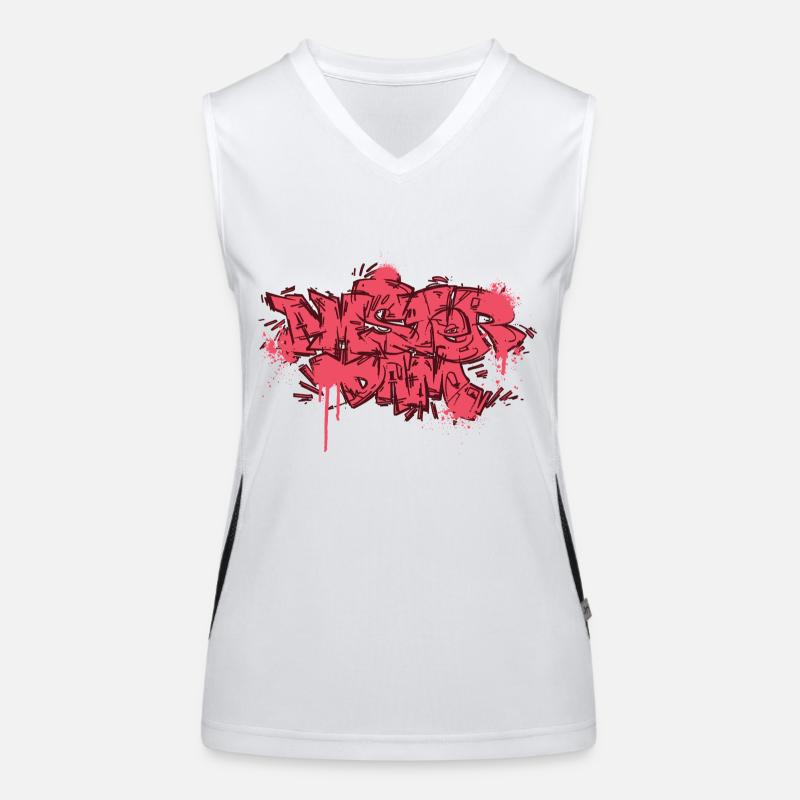 Amsterdam Piece Funktionelles Kontrast-Tank Top für Frauen