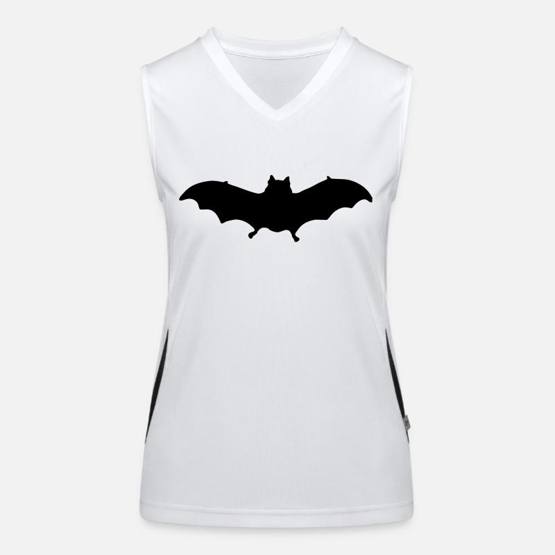 bat Débardeur respirant contrasté Femme