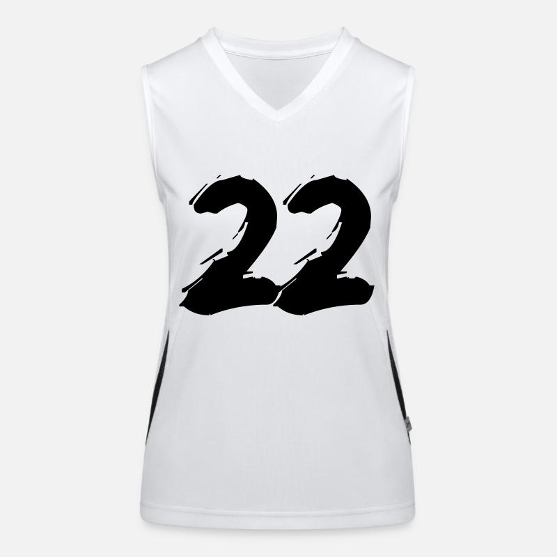 Brushed 22 Funktionelles Kontrast-Tank Top für Frauen