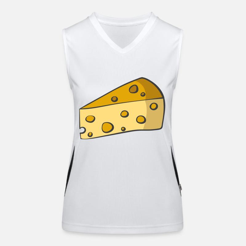 Fromage Débardeur respirant contrasté Femme