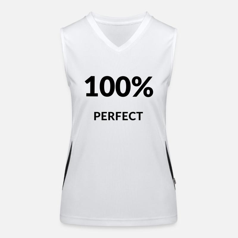 100 Prozent Funktionelles Kontrast-Tank Top für Frauen