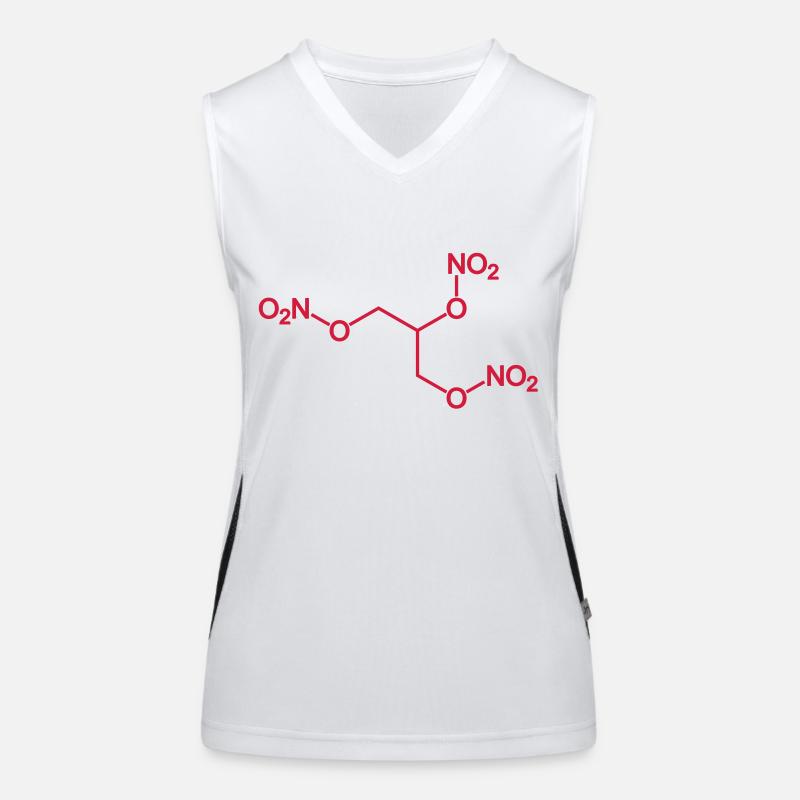 dynamite (nitroglycérine) Débardeur respirant contrasté Femme
