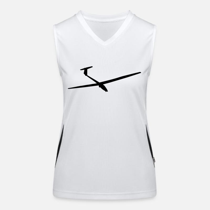 Planeur Débardeur respirant contrasté Femme